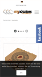 Mobile Screenshot of mypizzabox.de